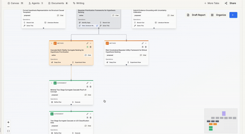 Human-in-the-Loop Experiment Agent demonstration